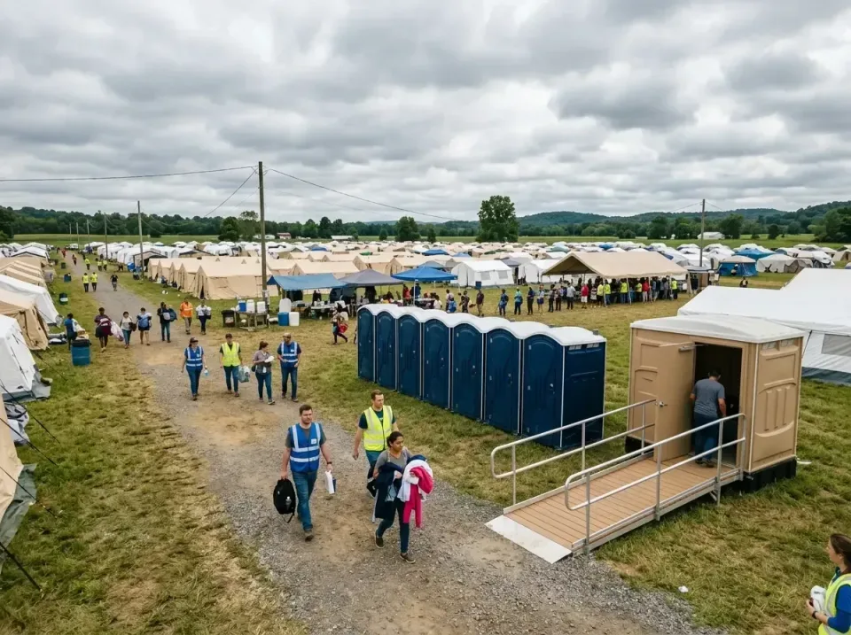 disaster-relief-camp-restrooms-010 — frequently asked questions, Dumpster & Portable Bathrooms Rental in Bonham, TX
